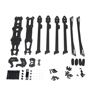 Kit de Marco para Quadcopter de Carreras Ruiqi Mark 4 V2 de 8 Pulgadas, 367 mm, 9 387 6 Brazos/10 427 7.5 Distancia Entre Ejes - Product Image 6