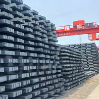 Vente en gros de billettes carrées en acier au carbone Q235 de 100-150 mm, billettes en acier doux coulées en continu, approvisionnement en vrac