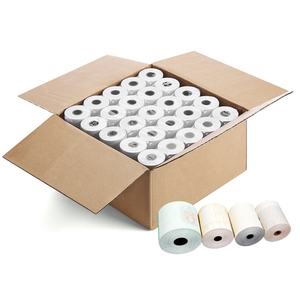 Rollos de Papel Térmico con Logotipo Personalizado al por Mayor OEM, 80x80mm, 80x70mm, 57x40mm, Rollo de Papel para Cajeros Automáticos - Product Image 5
