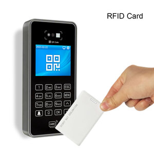 WiFi 액세스 제어 시스템 무료 SDK 소프트웨어 QR 코드 스캐너 <span class=keywords><strong>RFID</strong></span> NFC 카드 리더 터치 키보드 출석 기계 지문 - Product Image 3