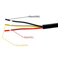 Kit modul Sensor suhu kedap air DS18B20 + 1m 3m baja tahan karat murah pabrik DS18B20