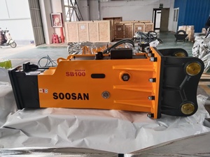 Venta caliente en 2025, modelo silencioso SB100 de la marca Soosan, diámetro de la varilla de perforación 150mm - Product Image 4