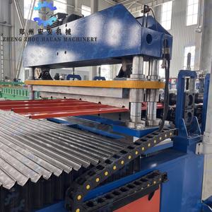 Machine de formage automatique fiable pour tôles de toiture métalliques avec boîte de vitesses et moteur pour les projets de construction à grande échelle - Product Image 5
