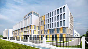 Bâtiment scolaire préfabriqué en structure métallique, salle de classe, espace de bureau pour campus éducatif, construction de <span class=keywords><strong>bibliothèque</strong></span>, design moderne - Product Image 2