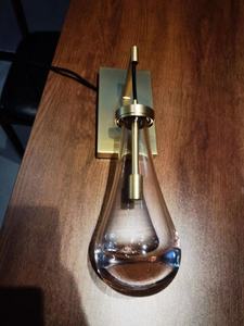 Đèn chùm sang trọng hiện đại Giọt Nước Mắt thả pha lê mặt dây đèn hậu hiện đại đầu giường treo ánh sáng phòng khách xoắn ốc cầu thang đèn chùm - Product Image 6