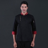 Uniforme de Chef unisexe, uniforme de cuisine de Restaurant, respirant avec Double boutonnage, modèles, veste de Chef de travail, vente en gros, nouvelle collection
