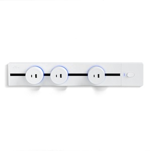 Pista de alimentación flexible para escritorio de oficina en Reino Unido/EE. UU./UE, pista de enchufe eléctrico para uso en cocina, Riel de pista de alimentación con adaptador USB, LED de superficie - Product Image 1