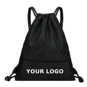Cheap Reusable Promotional Products Custom Printed Polypropylene Drawstring Backpack Shopping Bag