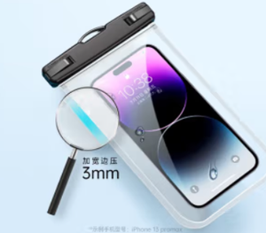 Étui de téléphone étanche en TPU avec poignée pour utilisation en extérieur - Product Image 5