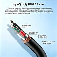 Câble de données USB-A vers Type-C coudé, charge rapide 3A, coudure à 90 degrés, matériau PVC, pour téléphones Android prenant en charge la transmission de données