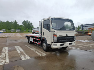 Neue Bestseller RHD HOWO Diesel Manuell 3 Tonnen Abschleppwagen mit Flachbett Bergungsfahrzeuge zum Verkauf - Product Image 3
