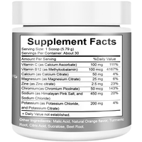 Compléments Sportifs Marque Blanche 0 Calorie 0 Sucre Électrolytes Poudre d'Hydratation Mélange Boisson Pastèque Poudre d'Électrolytes en Vrac