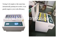 Analizador de Resistencia Dieléctrica de Aceite de Transformador de Tres Vasos Hopu HJT, 200W AC220V