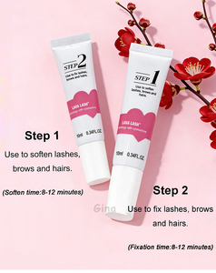 Kit de lamination des sourcils et de lifting des cils LAVA LASH à la cystéamine 2 en 1, personnalisé, sans irritation, <span class=keywords><strong>professionnel</strong></span>, végan - Product Image 6