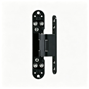 Charnière unilatérale tridimensionnelle Kaishengxi, épaisseur 2,5 mm, pour portes en bois, installation dissimulée, ouverture vers l'intérieur et vers l'extérieur - Product Image 2
