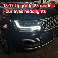 Ajustement pour 2013-2017 mises à niveau 2023 land rover range rover vogue L460 phare LED assemblage phare pare-chocs avant calandre Grill