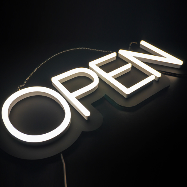 Insegna Al Neon LED Croce Farmaceutica - 48x48 Cm, 3 Effetti Luce (fissa, Lampeggiante, Animata), Per Negozi, Cliniche, Decorazione