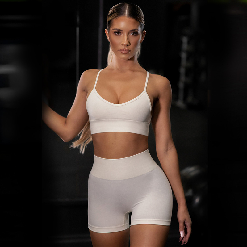 Fashion Modern Breathable Workout Clothing Women Active Wear Leggings Yoga Pants shorts 8 colors