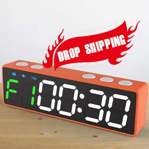 Ligero 6 dígitos pantalla LED magnético gimnasio Fitness temporizador portátil Mini Digital boxeo entrenamiento deportes intervalo temporizador reloj - Product Image 2