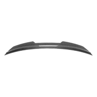 Aileron de coffre et de toit en ABS noir brillant et à motif carbone pour Audi A5 F5 Sportback 2017-2024