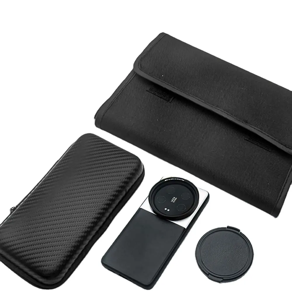 Capa protetora para celular Xiaomi 14 Ultra, acessório com filtro, ideal para lentes externas, conjunto de fotografia profissional