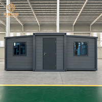 Maison conteneur pliable et extensible HESHI de haute qualité, 40 pieds, 2, 3 ou 4 chambres, moderne, modulaire, respirante, pour l'extérieur
