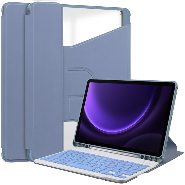 Good Price Slim Durable Scratch Resistant Cover Keyboard Acrylic Flat Leather Case for Samsung Tab a 10.1 2019/T510/T515