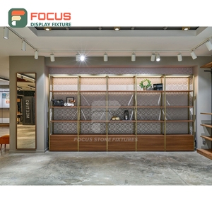 Latest Design Retail Outlet Metal Retail Shelving Concept Design Chain Clothing Store - Product Image 1
