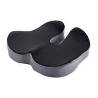 Coussin de siège ergonomique orthopédique épaissi en forme de U BEWALKER, mousse à mémoire de forme, antidérapant, lavable, soutien du coccyx, certifié OEKO-TEX
