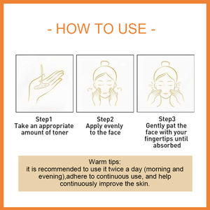 Tónico de piel Facial ordinario de 110ml, 7% brillo, blanqueamiento, niacinamida, cuidado del acné, ácido glicólico, exfoliante, cúrcuma, tóner facial en aerosol - Product Image 3