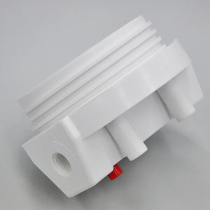 Boîtier de filtre blanc à filetage mâle de 20 <span class=keywords><strong>pouces</strong></span> avec <span class=keywords><strong>taille</strong></span> de pores 3/8 ''& 1/2'' & 3/4 ''& 1'' - Product Image 4