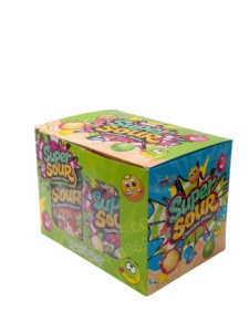 OEM Super Sour Chocolate <strong>Beans</strong> Mixed Fruit Flavor <strong>Sugar</strong> Coated Chocolate Candy Individual Small Pack for Kids Confectionery - Product Image 2