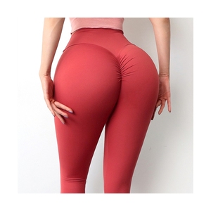 Scrunch Butt Lift Workout <strong>Leggings</strong> High Quality Naked-Feel Tummy Control Yoga Pant Female High Waist Gym V <strong>Shape</strong> <strong>Leggings</strong> - Product Image 5