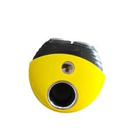 Rasoir électrique rotatif portable sur mesure OEM pour hommes, rasoir numérique avec écran LCD, mini rasoir rotatif pour le visage, pour la maison et les voyages