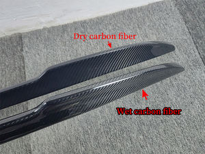 Para BMW 2 Series F22 M2 F87, modelo CS de fibra de carbono modificado no perforado, alerón trasero, perturbador de viento - Product Image 2