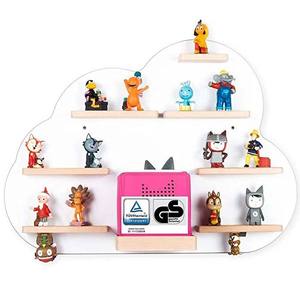 ZYX على شكل سحابة للأطفال عرض الحائط المغناطيسي رف أزرق للأطفال تخزين شخصيات الأذن مربع Toni - Product Image 2