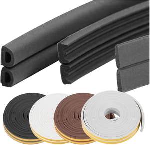 רצועת איטום גומי עמידה בפני מזג אוויר גמישה אטומה לרעש רצועות איטום לחיתוך לדלתות וחלונות לרכב - Product Image 6