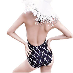 Traje de Baño de Una Pieza con Escote Cruzado en V, Sexy, para Mujer, 2024, con Sujetador Push-Up, Control de Abdomen, Halter, Antibacteriano y Transpirable - Product Image 6