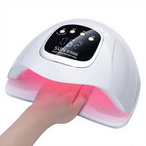 Lámpara UV <span class=keywords><strong>de</strong></span> Doble <span class=keywords><strong>Mano</strong></span> para Uñas <span class=keywords><strong>de</strong></span> 280W, 66 LED Rojos Espaciados Uniformemente, Curado Rápido, Uso en Salón y Hogar, 100-240V, 365+395+405nm, Suministro <span class=keywords><strong>de</strong></span> Fábrica - Product Image 1