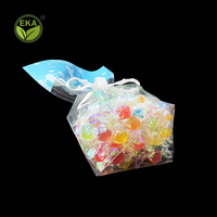 Boîte en fer blanc pour cadeau De noël, emballage De bonbons et biscuits Cellophane sacs De Cellophane écologiques taille personnalisée sacs en plastique Opp colorés