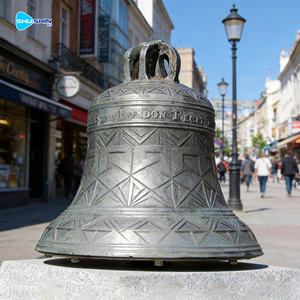 Большая бронзовая скульптура-колокол ручной работы для улицы, декоративное искусство для церкви, площади, достопримечательности - Product Image 4