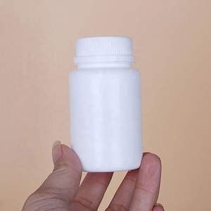 High Quality 100ml 150ml Round White Plastic <b>Pill</b> Vitamin <b>Bottles</b> Capsule <b>Pill</b> Packing Medicine Containers With Anti-theft Lid - Product Image 4