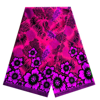 Tissu 100 % Polyester Nouveaux Motifs Imprimé Java Africain pour Vêtements Africains et Pagne