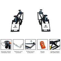 Cric hydraulique à ciseaux Karjoys, cric de voiture portable, capacité de 2,8 T, hauteur de 570 mm, facile à utiliser, mobile, best-seller pour un usage domestique
