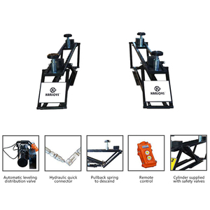 Elevador de Tijera Hidráulico Karjoys, Elevador de Autos Portátil, Capacidad de 2.8T, Altura de 570 mm, Fácil de Operar, Móvil, el Más Vendido para Uso Doméstico - Product Image 2