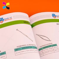 Brochure de produit médical personnalisée de qualité supérieure, couverture souple, laminage mat, papier écologique, expédition rapide