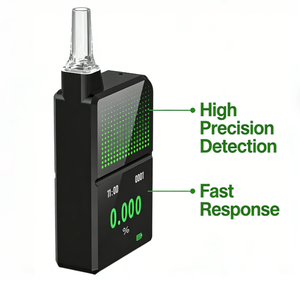 Détecteur d'<span class=keywords><strong>alcool</strong></span> à pile à combustible Airsense H3 Pro, résolution 0,001 % BAC, temps de réponse de 1 seconde, pour usage domestique et automobile - Product Image 2