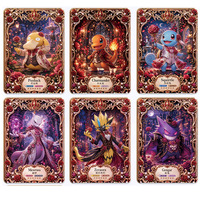 Carte Métallique Anime Pokémon 3D en Relief PY, Objet de Collection, Souvenir Fan Art, Vente en Gros pour Magasin de Loisirs et Jeux de Société