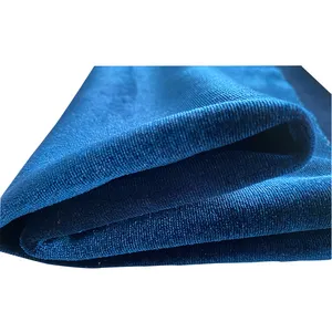 YunYi Textile Knitted Color Customized Korean Velvet Spandex Fabric Recycle Polyester