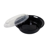 Emballage alimentaire à emporter Y450 en plastique 450 ml, rond moyen, qualité alimentaire, PP, conteneur jetable moulé par injection